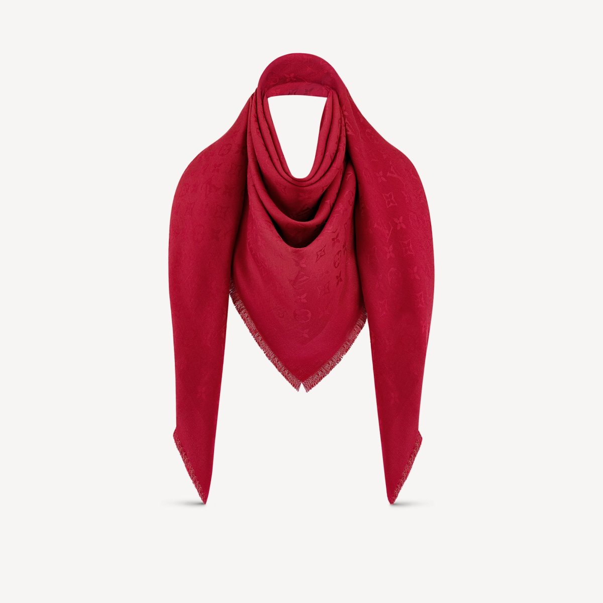 Louis Vuitton Scialle Rosso Pomme d’amour
