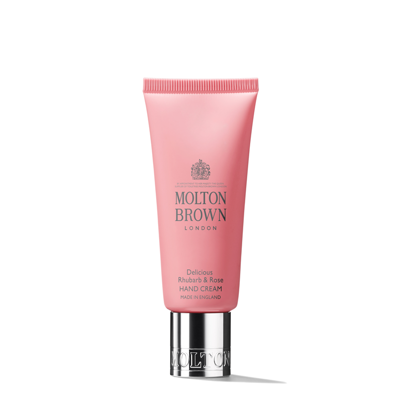 Delicious Rhubarb & Rose Crema Mani – 40ml TRAVEL SIZE