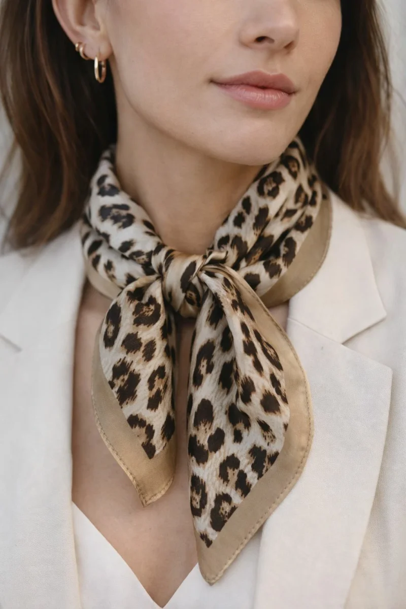 Foulard Leopard