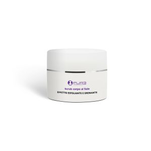 Scrub corpo al sale effetto esfoliante e drenante