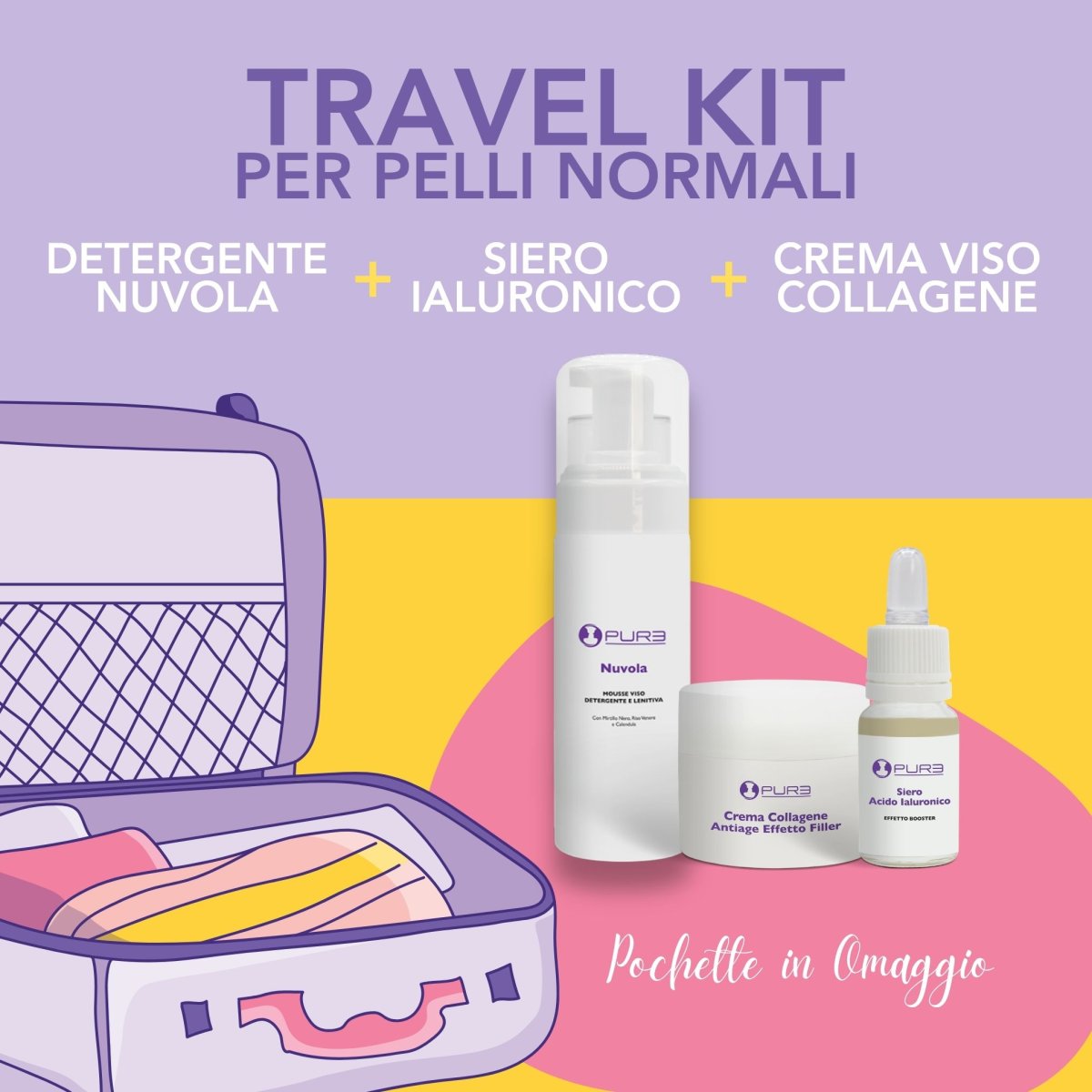 Travel Kit Pelli normali